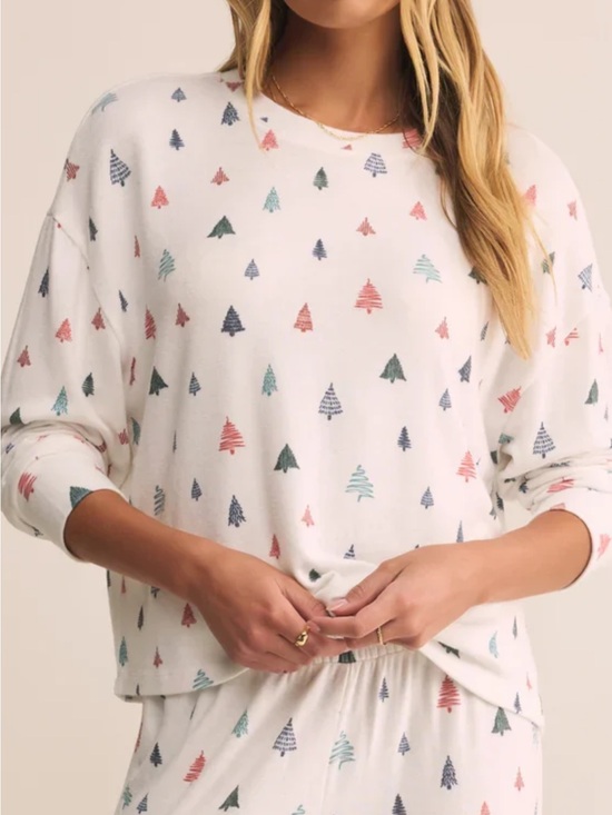Z Supply Tops - Z Supply Alpine Tree Long Sleeve Top sz M